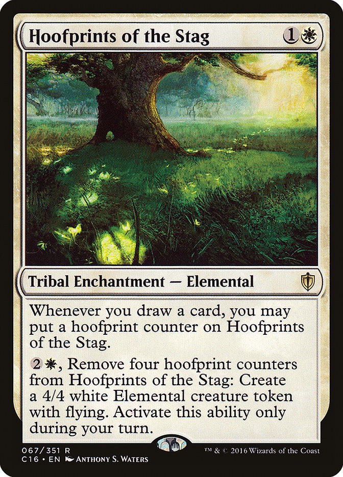 Hoofprints of the Stag [Commander 2016] Magic: The Gathering
