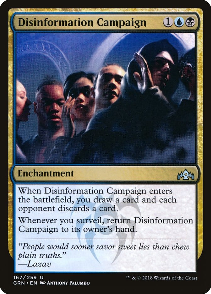 Disinformation Campaign [Guilds of Ravnica] Magic: The Gathering