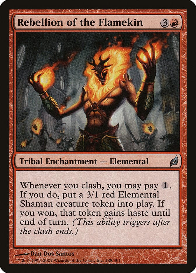 Rebellion of the Flamekin [Lorwyn] Magic: The Gathering