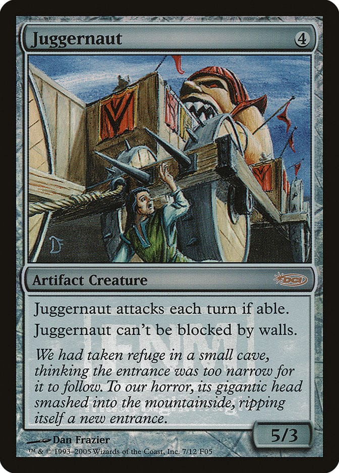 Juggernaut [Friday Night Magic 2005] Magic: The Gathering