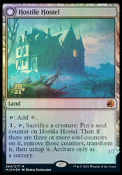 Hostile Hostel // Creeping Inn [Innistrad: Midnight Hunt Prerelease Promos] Magic: The Gathering