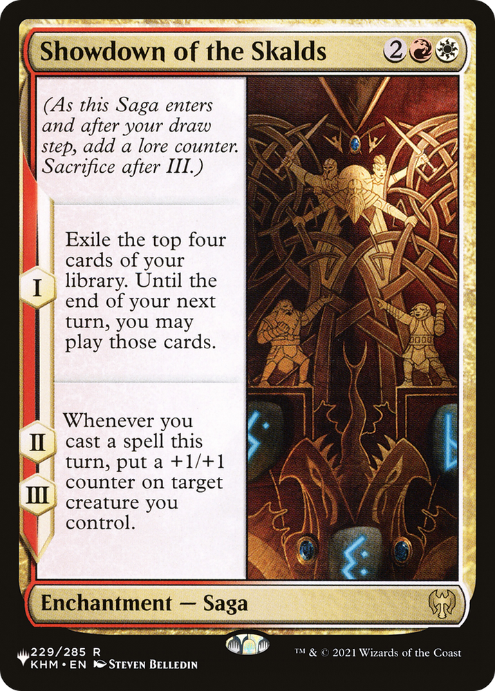 Showdown of the Skalds [The List] Magic: The Gathering