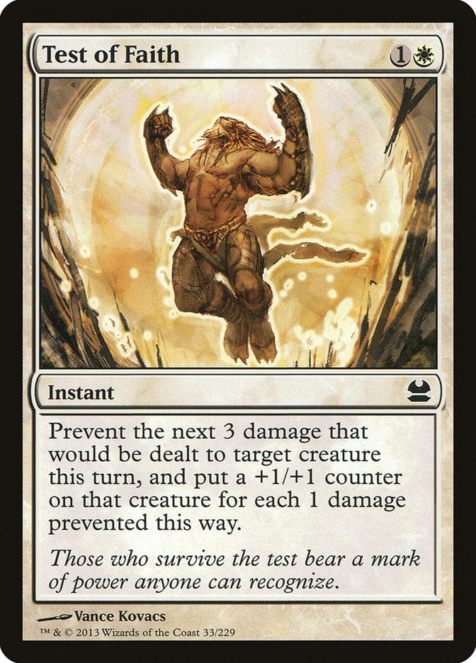 Test of Faith [Modern Masters] Magic: The Gathering