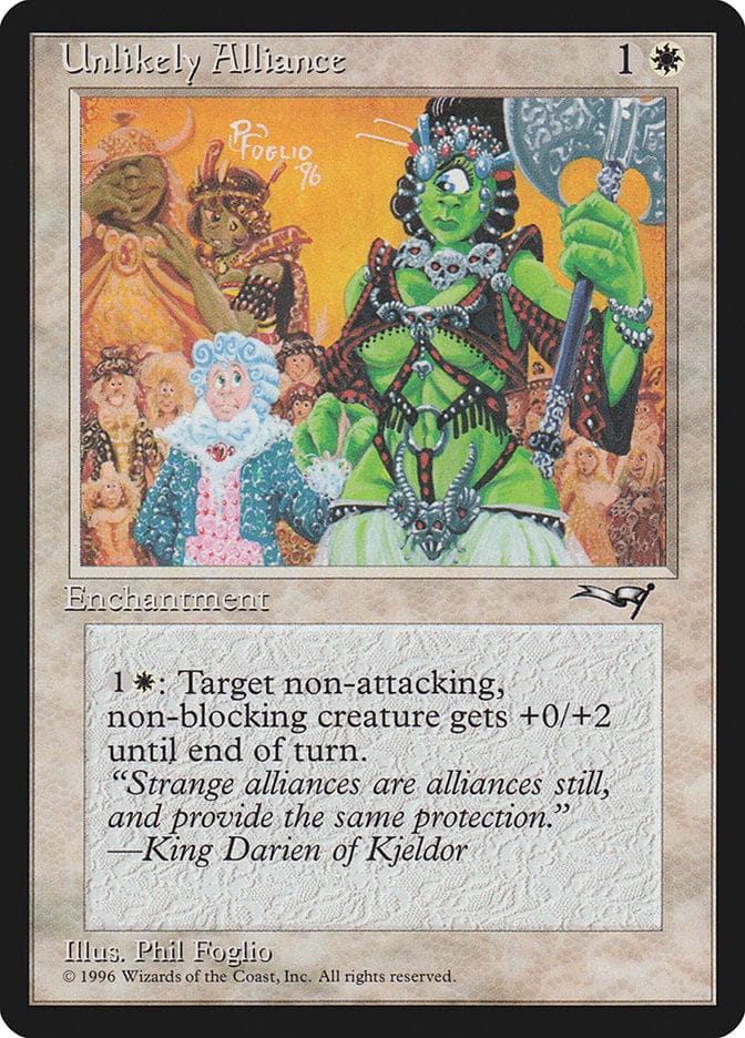 Unlikely Alliance [Alliances] Magic: The Gathering