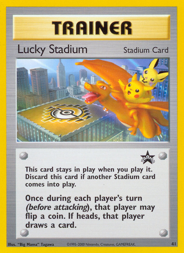 Lucky Stadium (41) [Wizards of the Coast: Black Star Promos] Pokémon