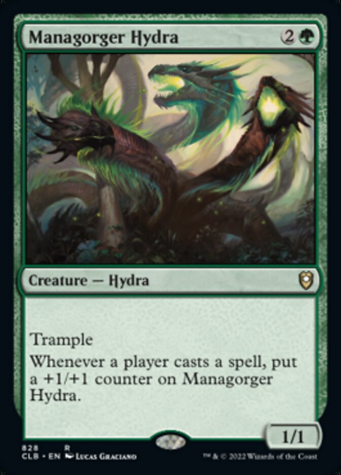 Managorger Hydra [Commander Legends: Battle for Baldur's Gate] Magic: The Gathering