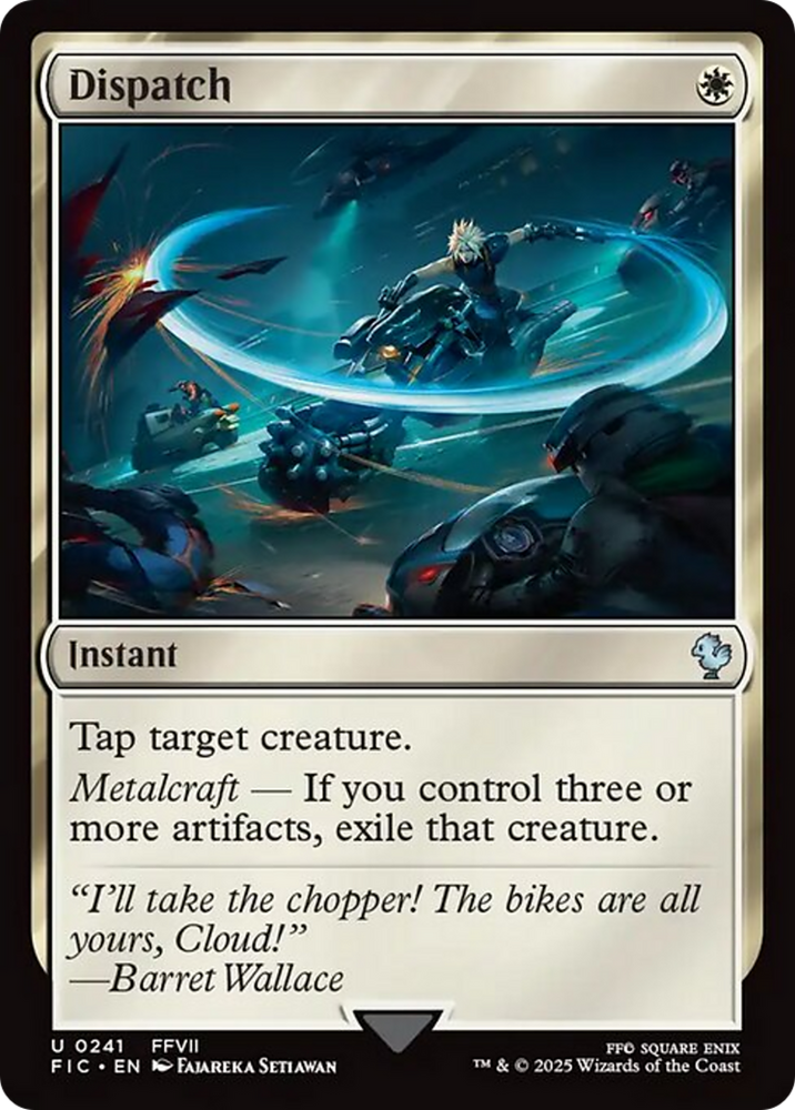 Dispatch [FINAL FANTASY Commander] Magic: The Gathering