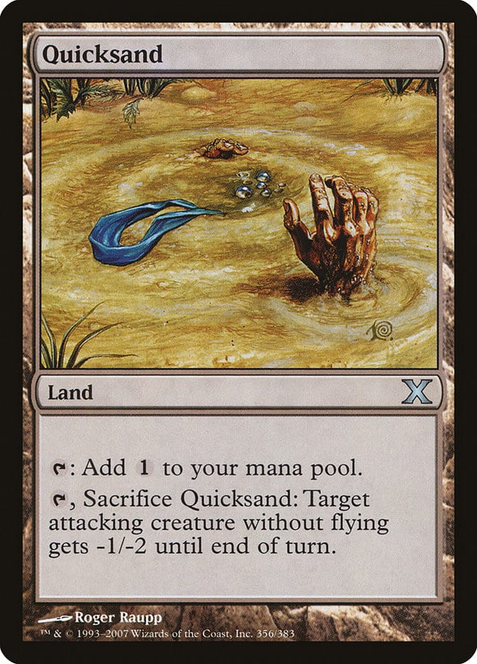 Quicksand [Tenth Edition] Magic: The Gathering