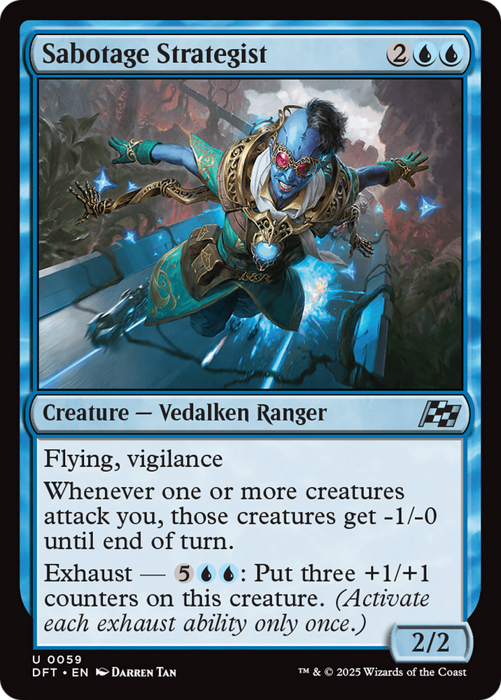 Sabotage Strategist [Aetherdrift] Magic: The Gathering
