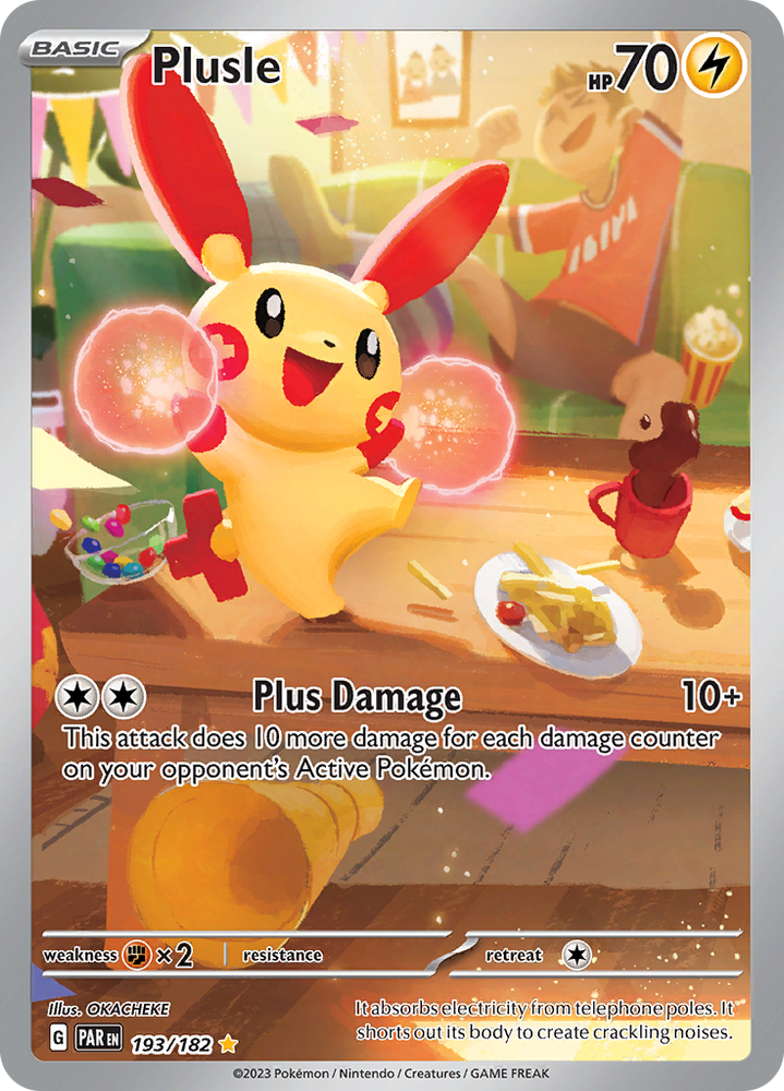 Plusle (193/182) [Scarlet & Violet: Paradox Rift] Pokémon