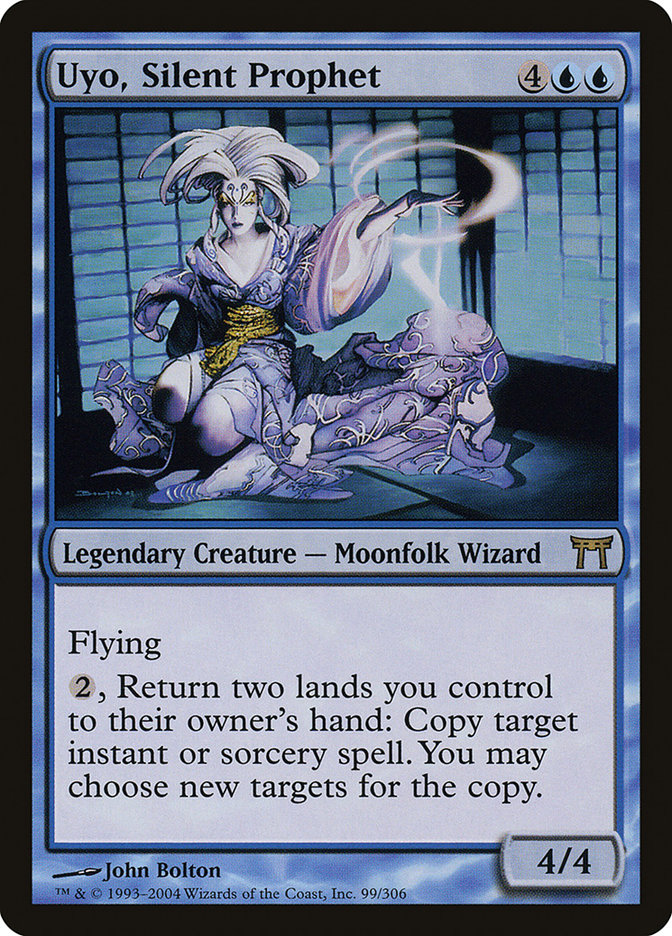 Uyo, Silent Prophet [Champions of Kamigawa] Magic: The Gathering