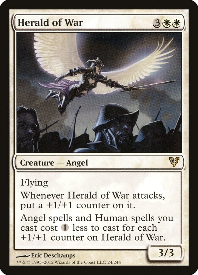Herald of War [Avacyn Restored] Magic: The Gathering