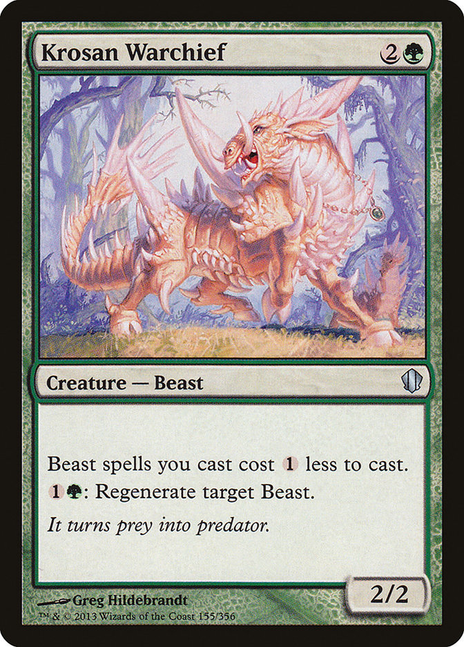Krosan Warchief [Commander 2013] Magic: The Gathering