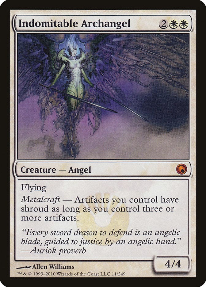 Indomitable Archangel [Scars of Mirrodin] Magic: The Gathering