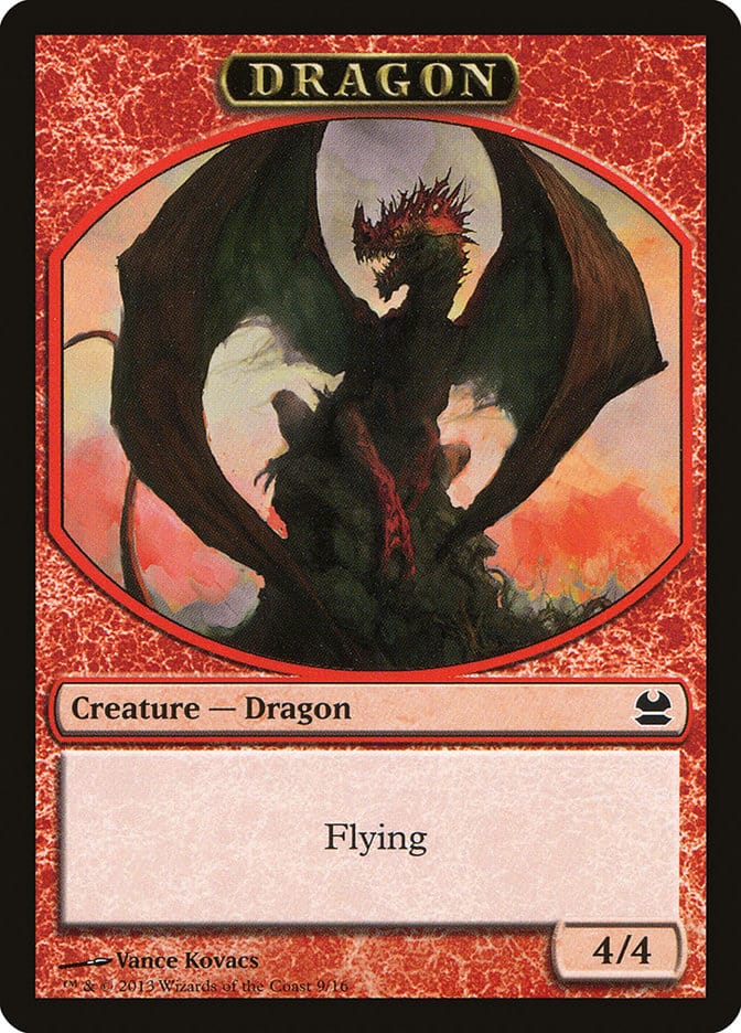 Dragon Token [Modern Masters Tokens] Magic: The Gathering