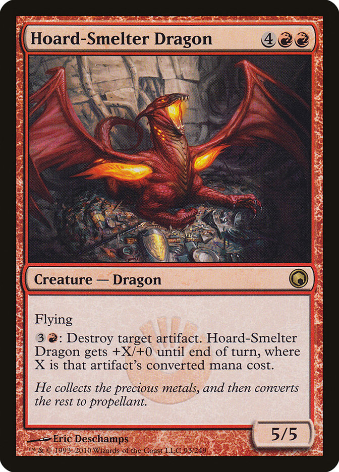 Hoard-Smelter Dragon [Scars of Mirrodin] Magic: The Gathering