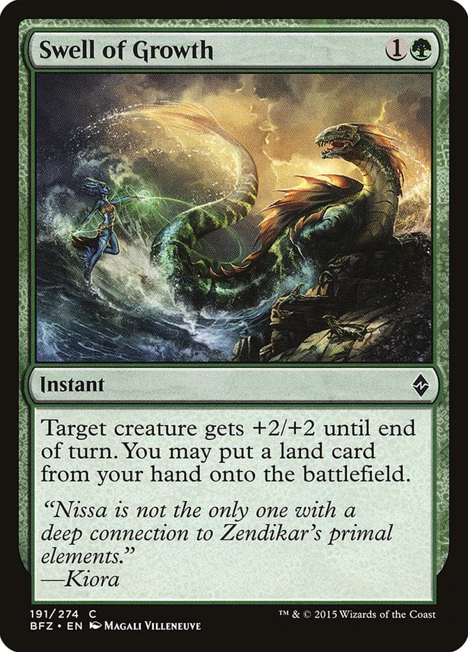 Swell of Growth [Battle for Zendikar] Magic: The Gathering