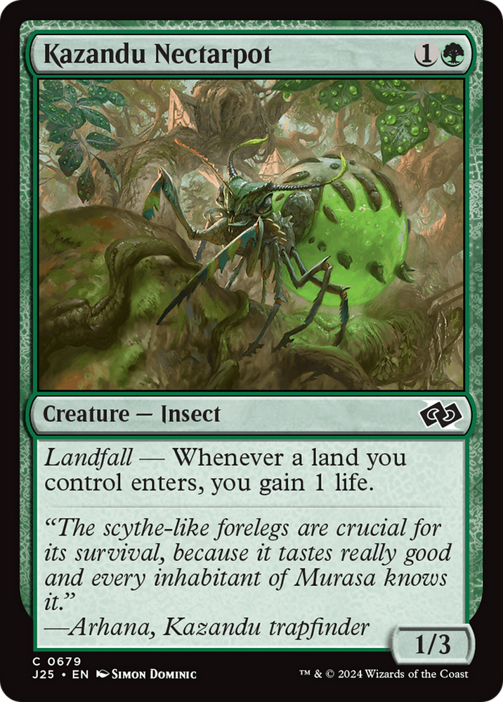 Kazandu Nectarpot [Foundations Jumpstart] Magic: The Gathering