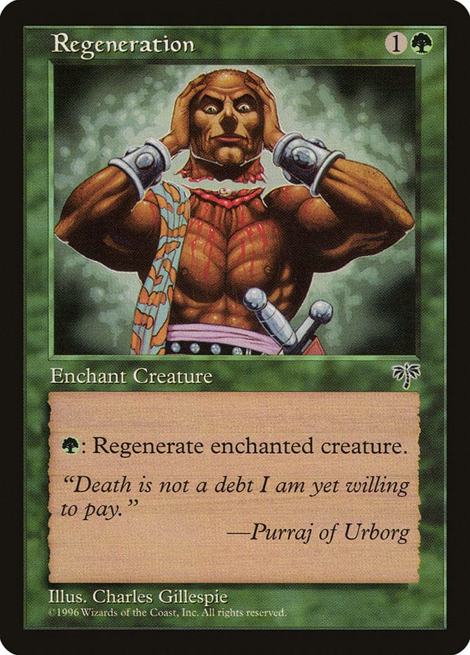 Regeneration [Mirage] Magic: The Gathering