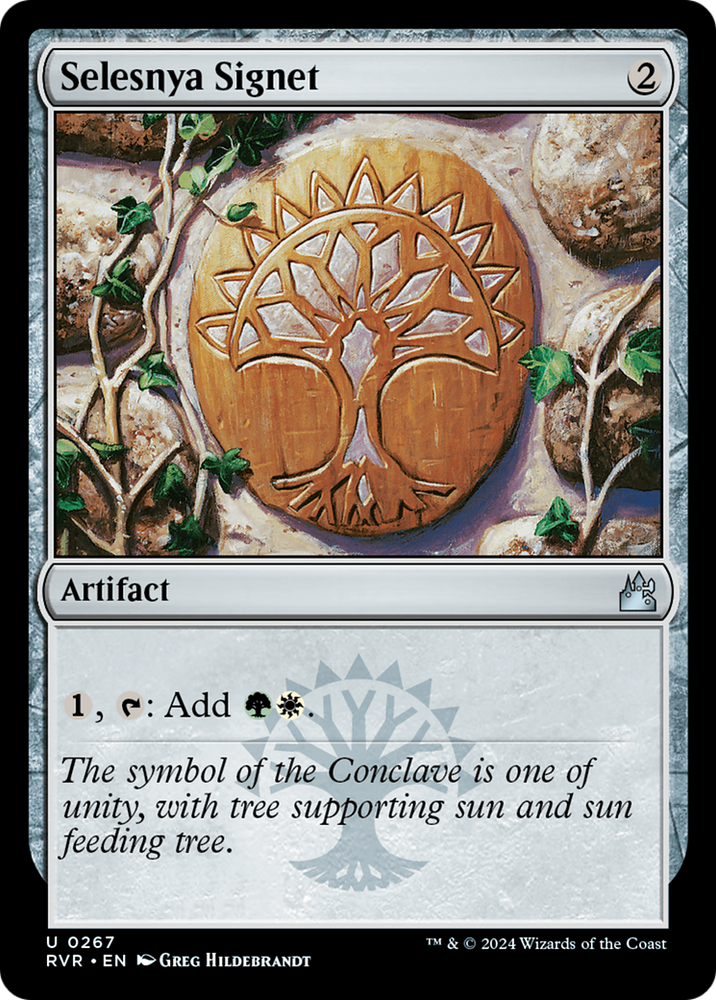 Selesnya Signet [Ravnica Remastered] Magic: The Gathering