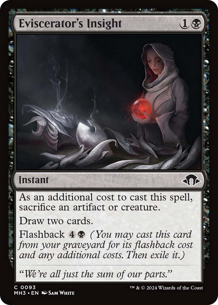 Eviscerator's Insight [Modern Horizons 3] Magic: The Gathering