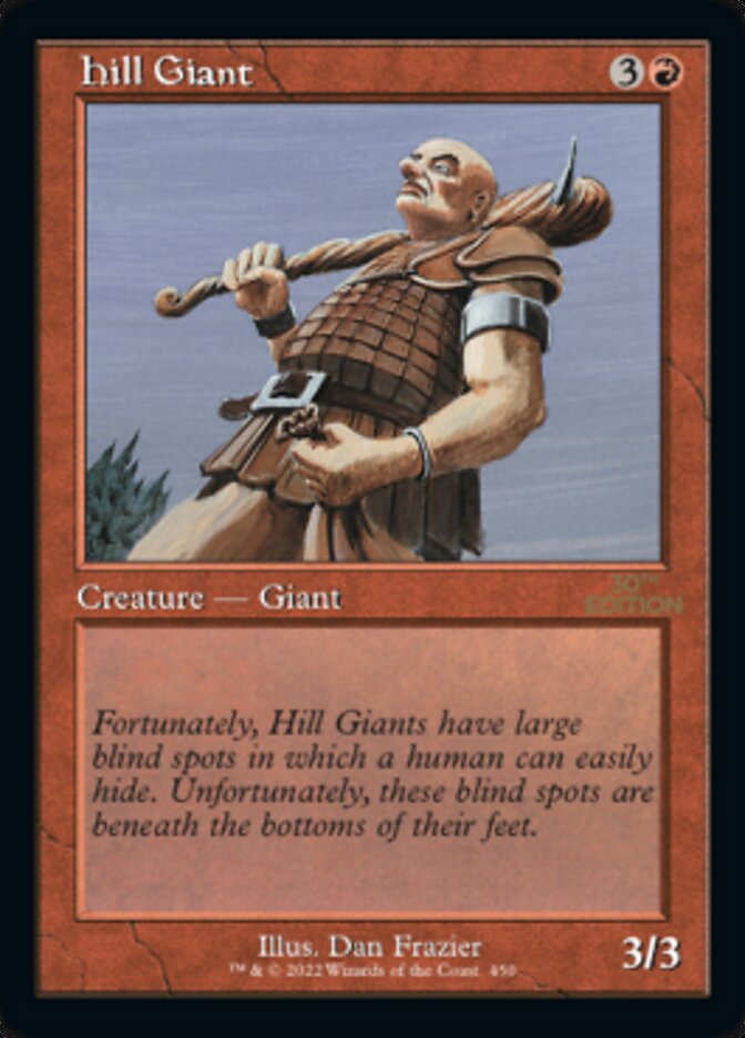 Hill Giant (Retro) [30th Anniversary Edition] Magic: The Gathering