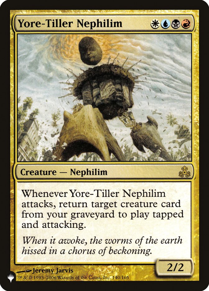 Yore-Tiller Nephilim [The List] Magic: The Gathering