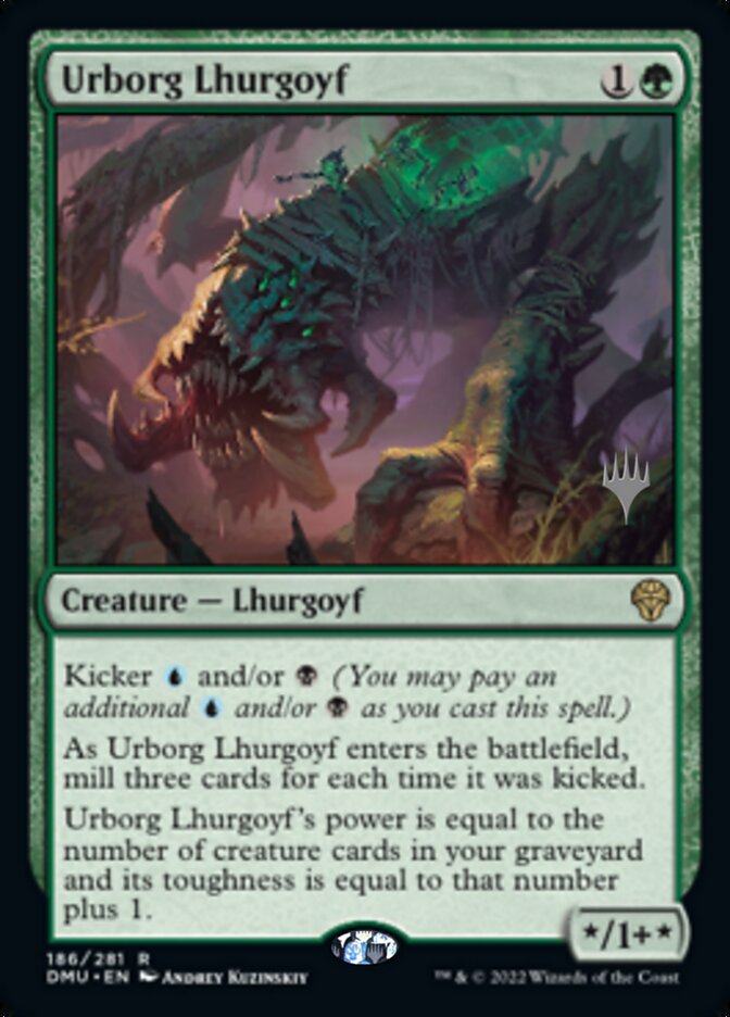 Urborg Lhurgoyf (Promo Pack) [Dominaria United Promos] Magic: The Gathering