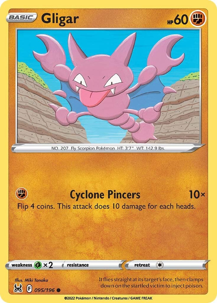 Gligar (095/196) [Sword & Shield: Lost Origin] Pokémon