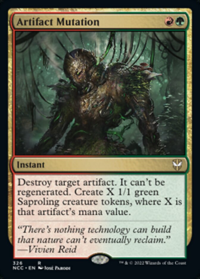 Artifact Mutation [Streets of New Capenna Commander] Magic: The Gathering