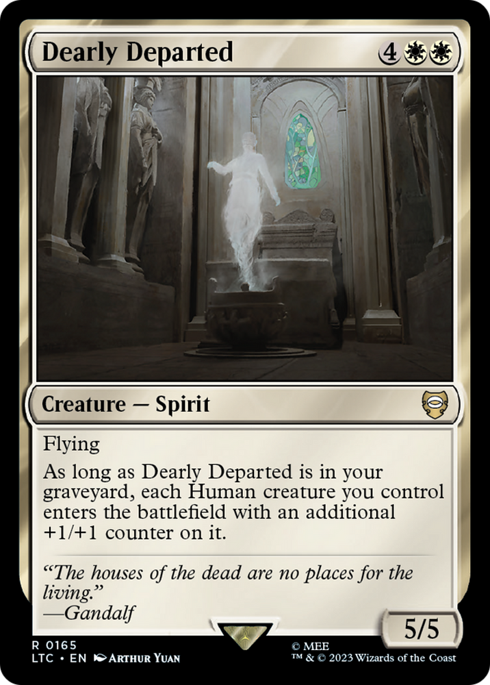 Dearly Departed [The Lord of the Rings: Tales of Middle-Earth Commander] Magic: The Gathering