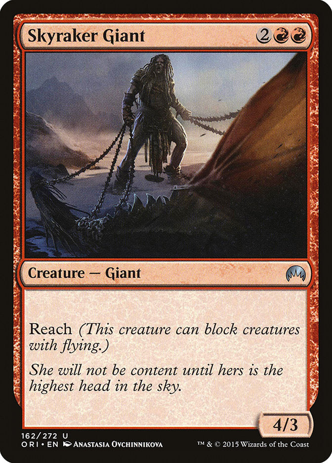 Skyraker Giant [Magic Origins] Magic: The Gathering