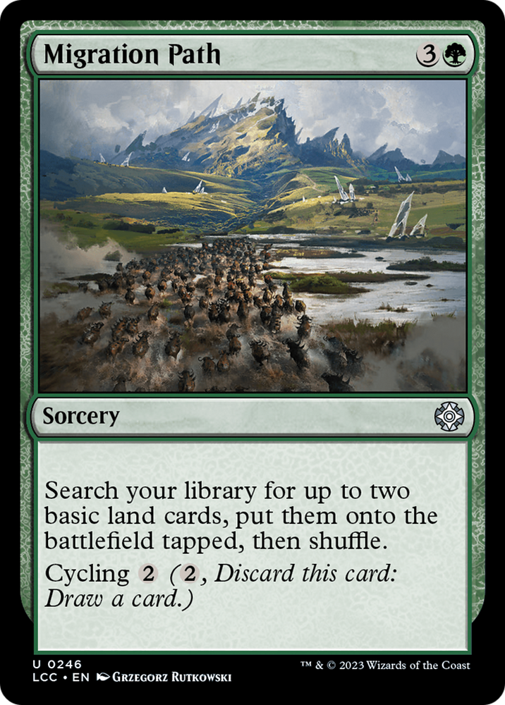 Migration Path [The Lost Caverns of Ixalan Commander] Magic: The Gathering