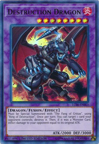 Destruction Dragon - LC06-EN003 [LC06-EN003] Ultra Rare Yu-Gi-Oh!