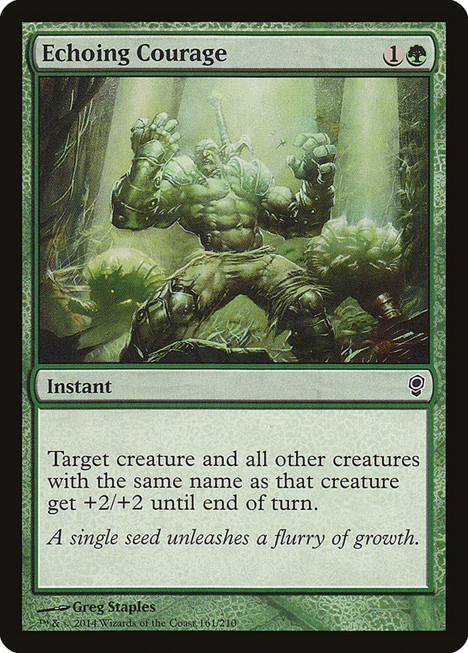 Echoing Courage [Conspiracy] Magic: The Gathering
