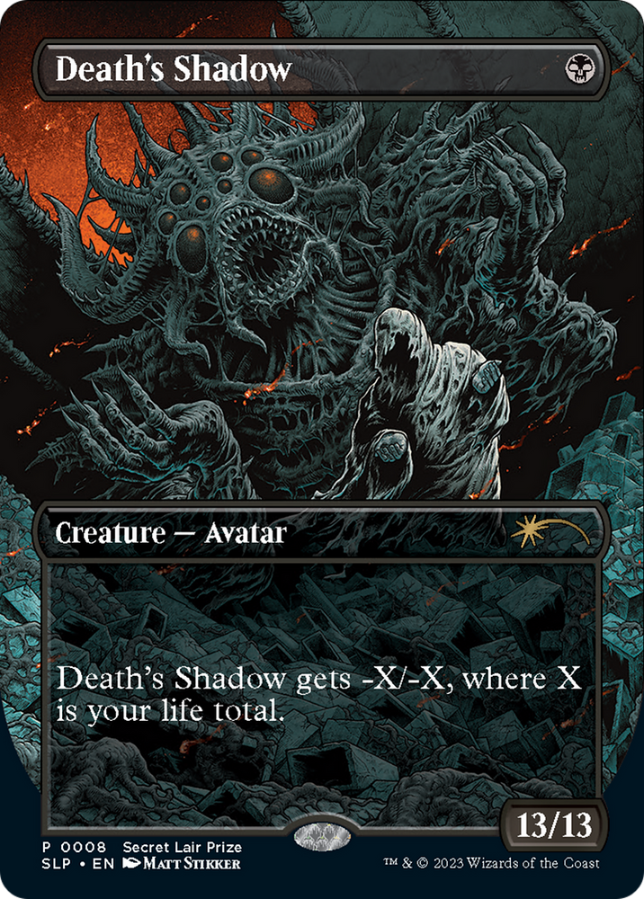 Death's Shadow [Secret Lair Showdown] Magic: The Gathering