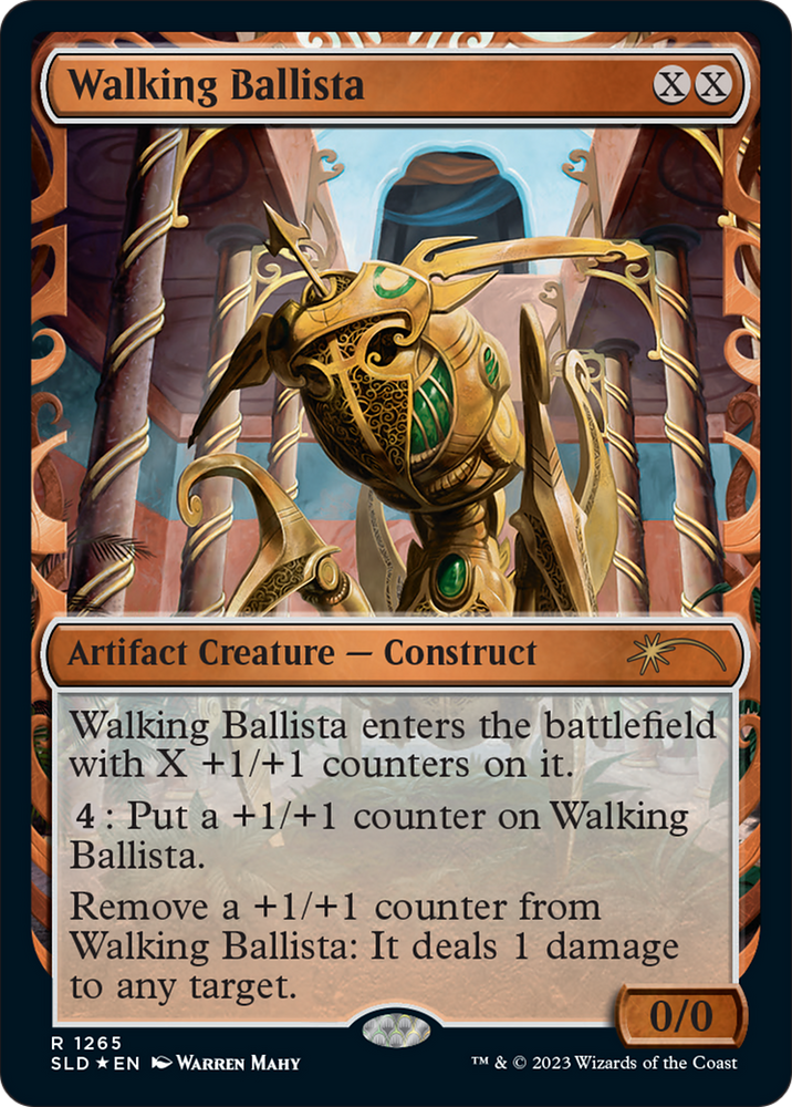 Walking Ballista (1265) (Halo Foil) [Secret Lair Drop Series] Magic: The Gathering