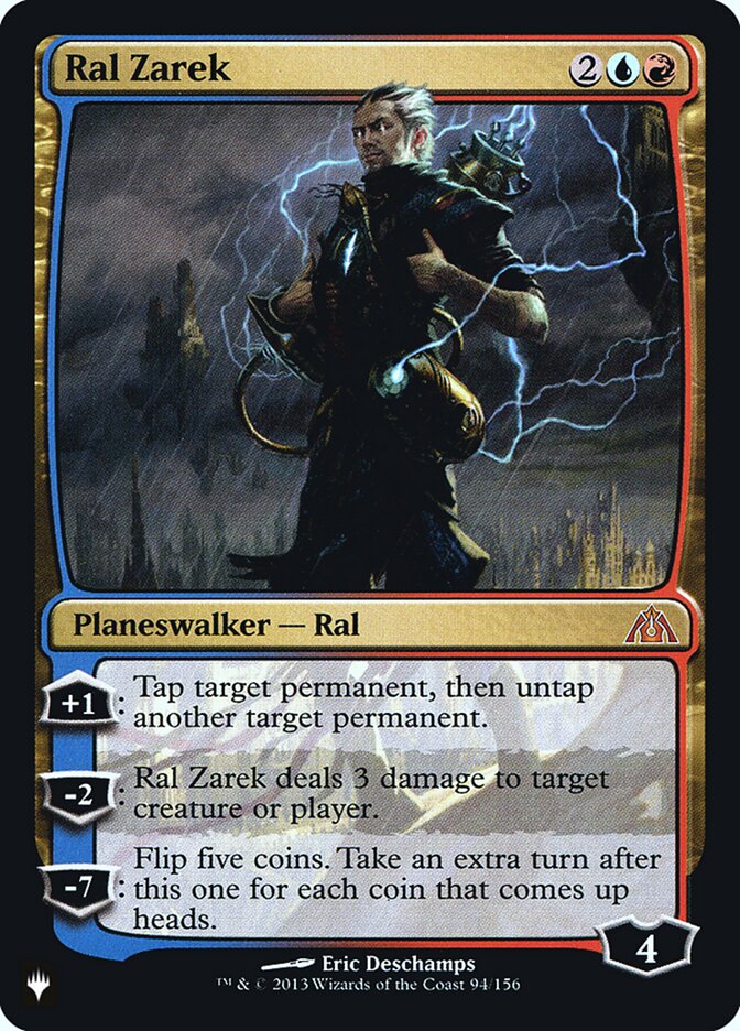 Ral Zarek [Secret Lair: Heads I Win, Tails You Lose] Magic: The Gathering
