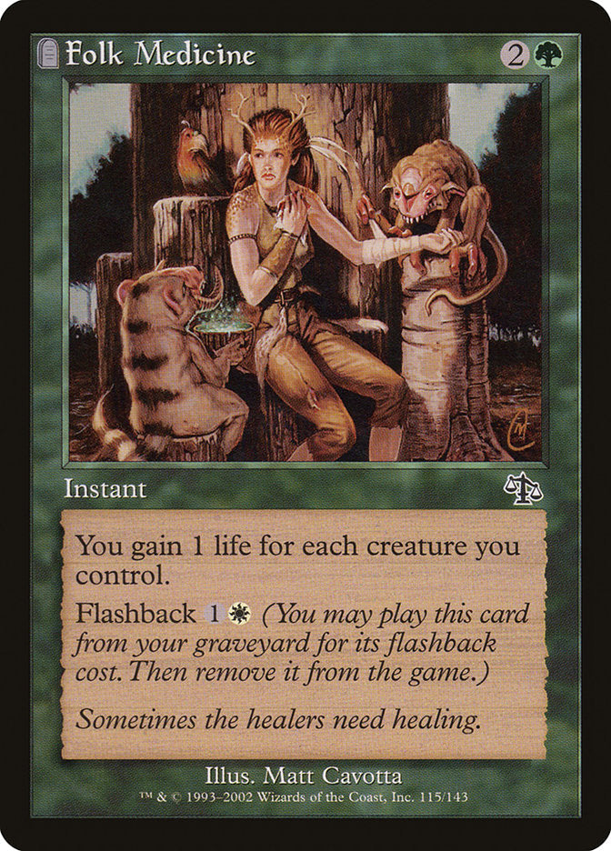 Folk Medicine [Judgment] Magic: The Gathering