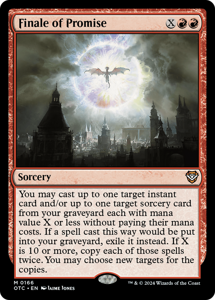 Finale of Promise [Outlaws of Thunder Junction Commander] Magic: The Gathering