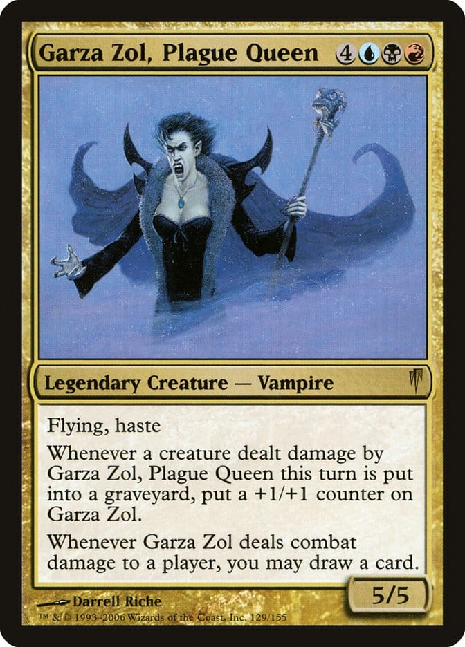 Garza Zol, Plague Queen [Coldsnap] Magic: The Gathering