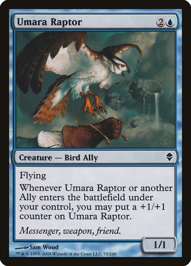Umara Raptor [Zendikar] Magic: The Gathering