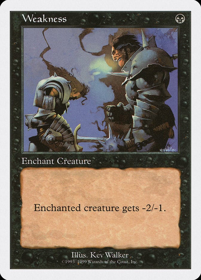 Weakness [Battle Royale] Magic: The Gathering