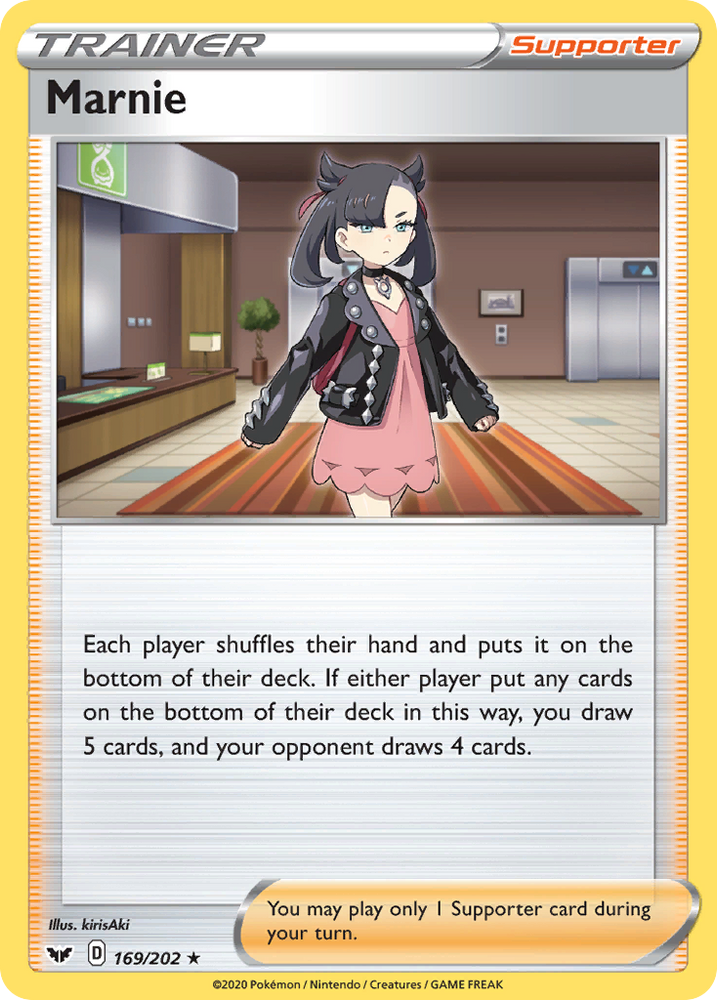 Marnie (169/202) [Sword & Shield: Base Set] Pokémon