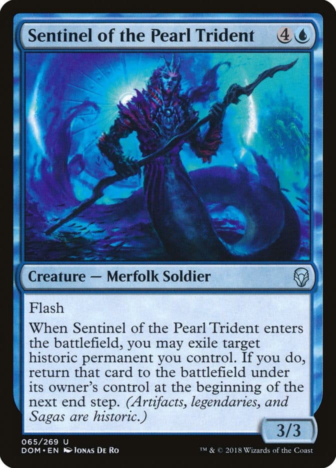 Sentinel of the Pearl Trident [Dominaria] Magic: The Gathering
