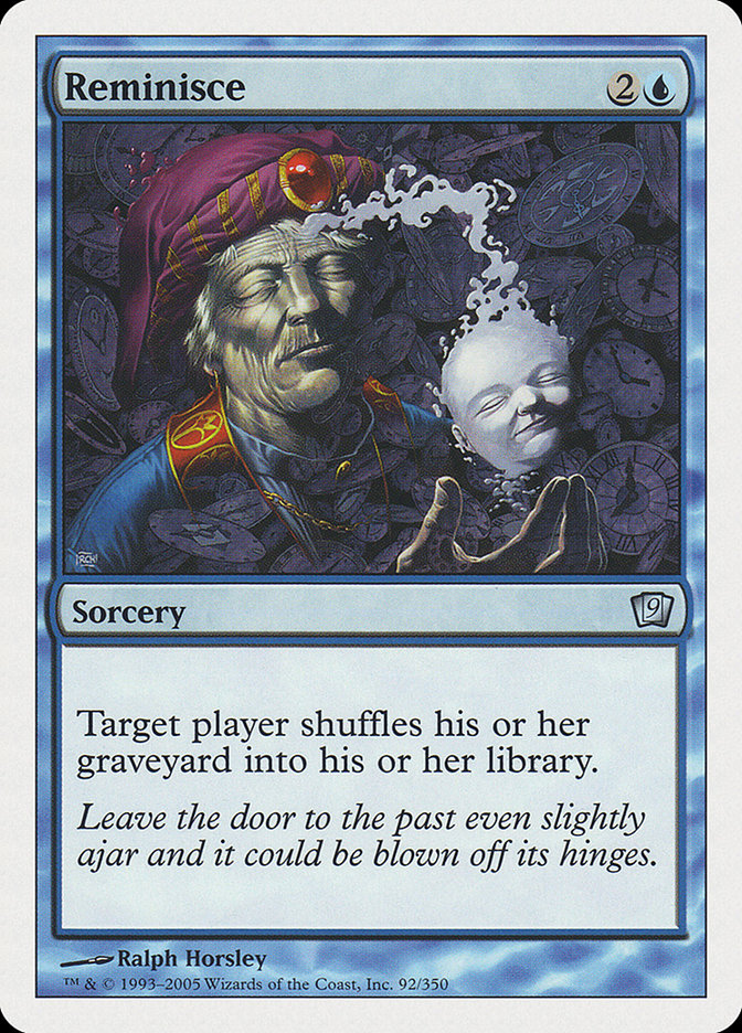 Reminisce [Ninth Edition] Magic: The Gathering