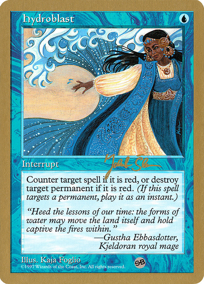 Hydroblast (Jakub Slemr) (SB) [World Championship Decks 1997] Magic: The Gathering