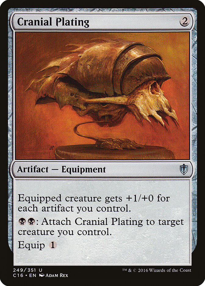 Cranial Plating [Commander 2016] Magic: The Gathering