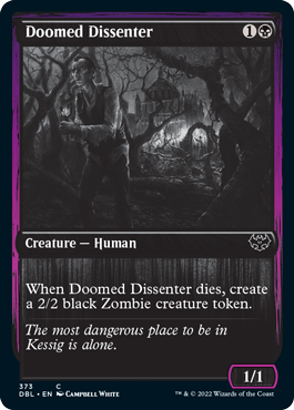 Doomed Dissenter [Innistrad: Double Feature] Magic: The Gathering