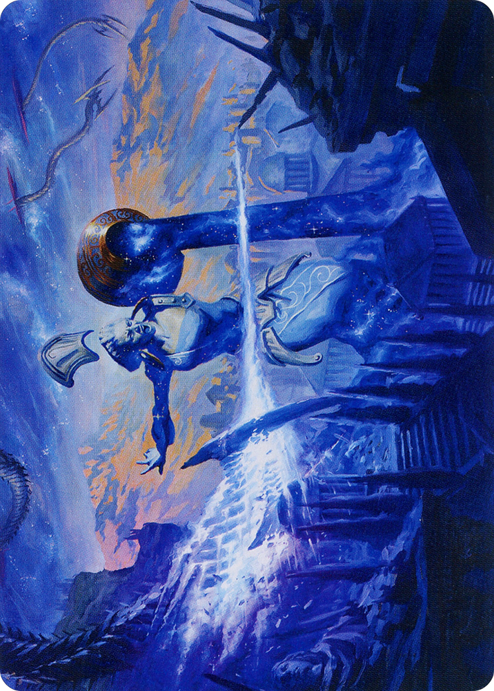 Ephara, Ever-Sheltering Art Card [March of the Machine Art Series] Magic: The Gathering